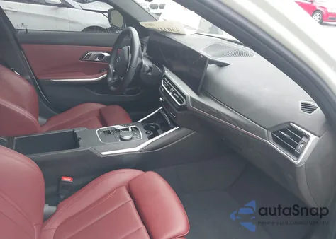 2023 BMW 3 Series 330E xDrive из США, поврежденный, VIN 3MW39FS06P8C91569